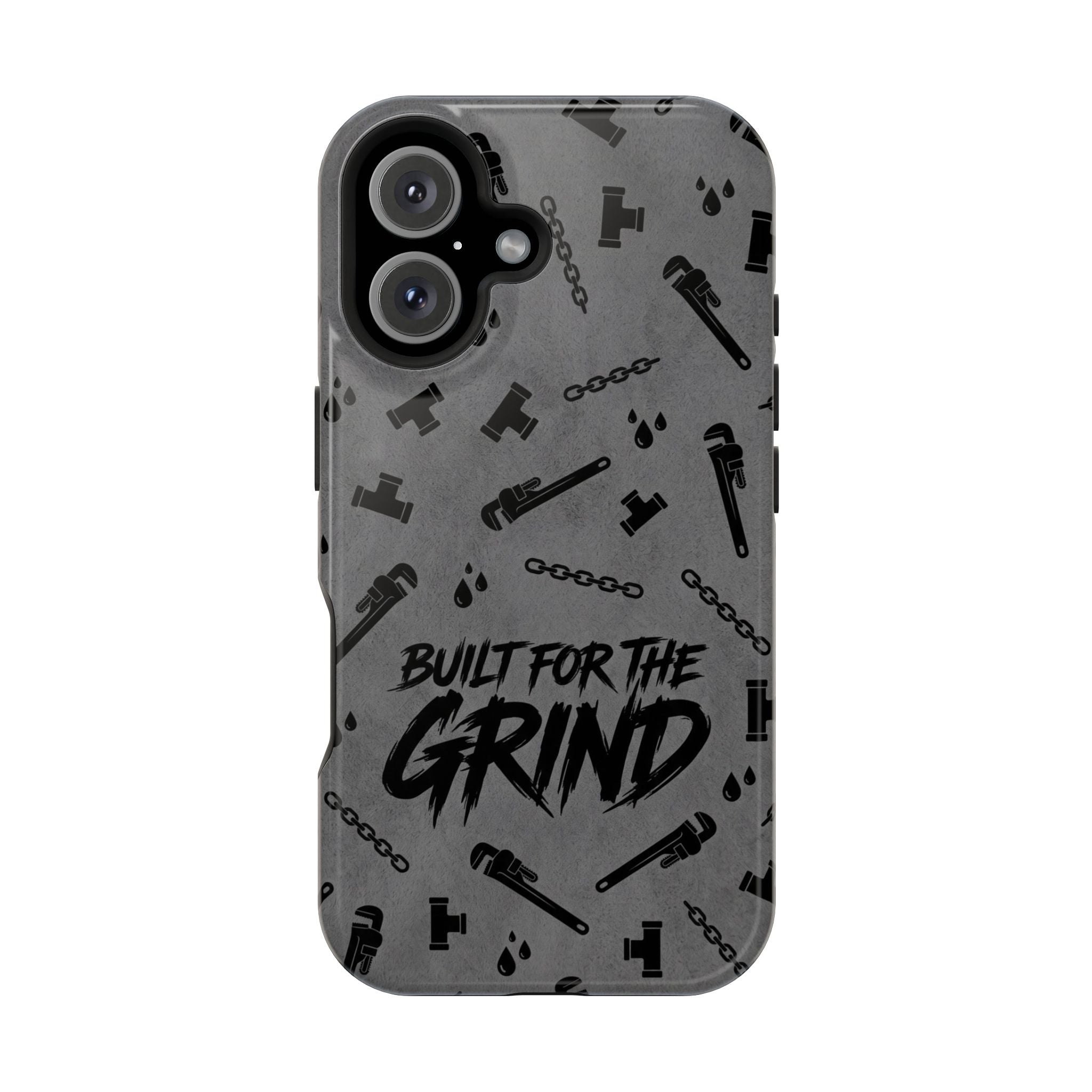 Built for the Grind Phone Case — Plumber Tools Wireless Charging Cover