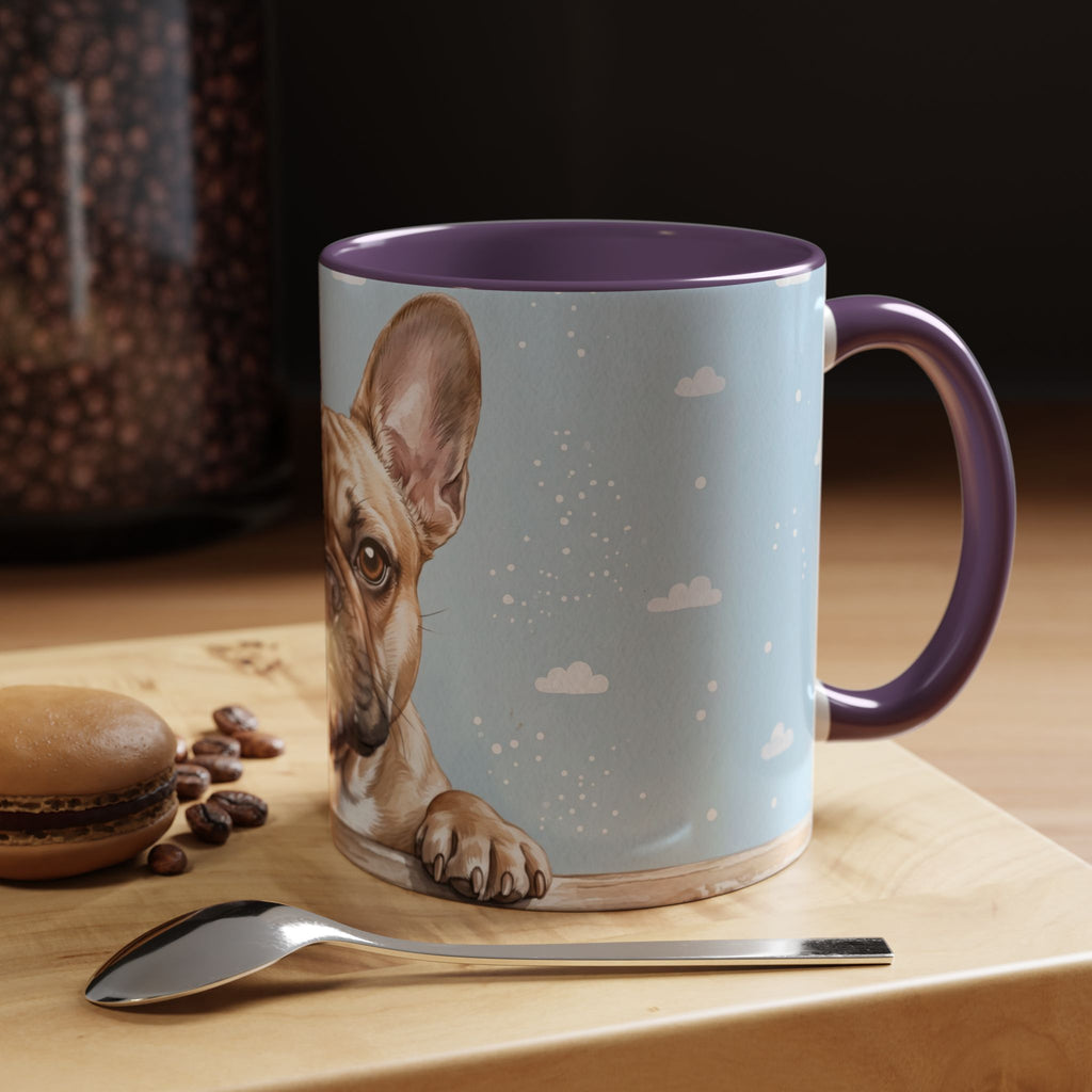 Cute Frenchie Mug | French Bulldog Lover Gift | Dog Coffee Mug
