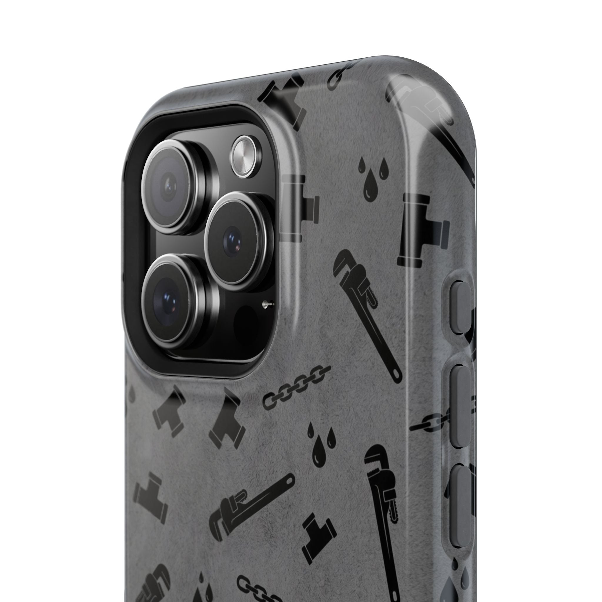 Built for the Grind Phone Case — Plumber Tools Wireless Charging Cover
