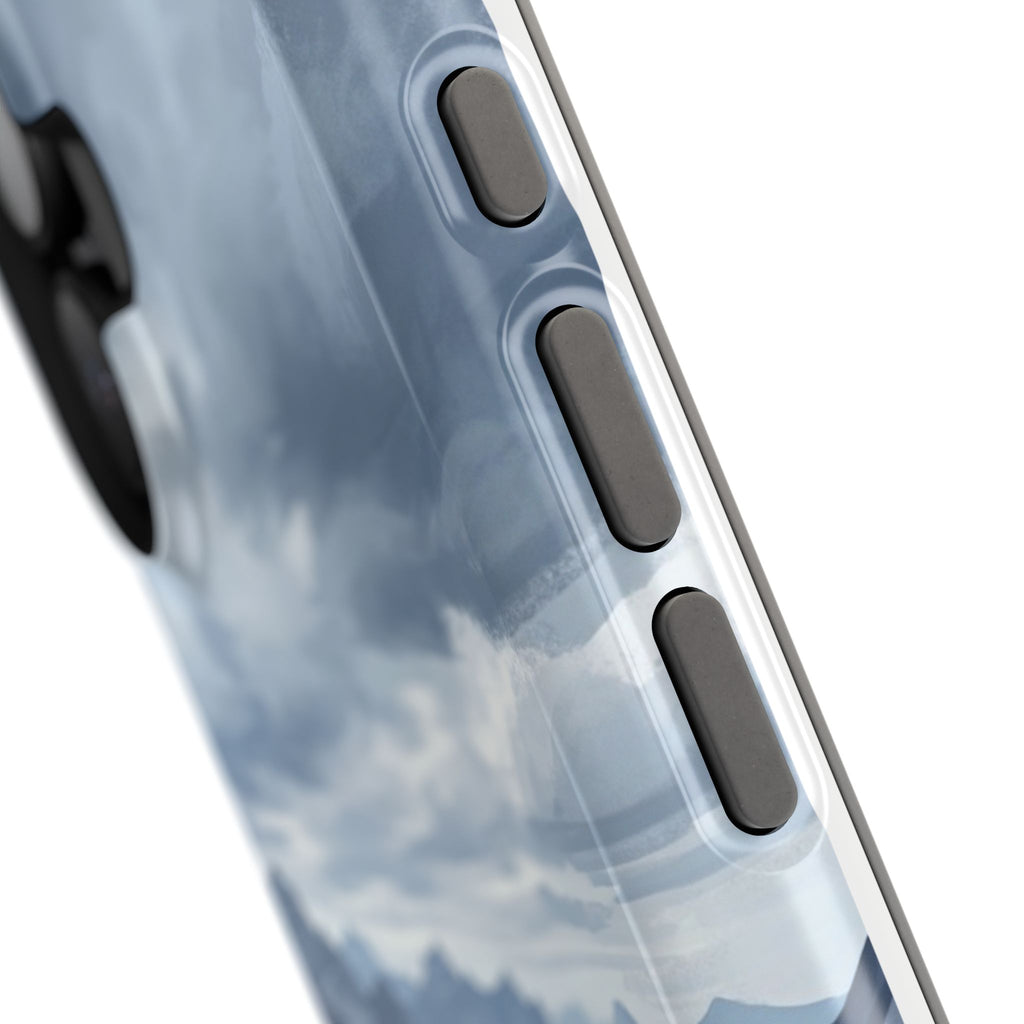 Personalized French Bulldog Mountain Valley Phone Case — Wireless Charging Cover