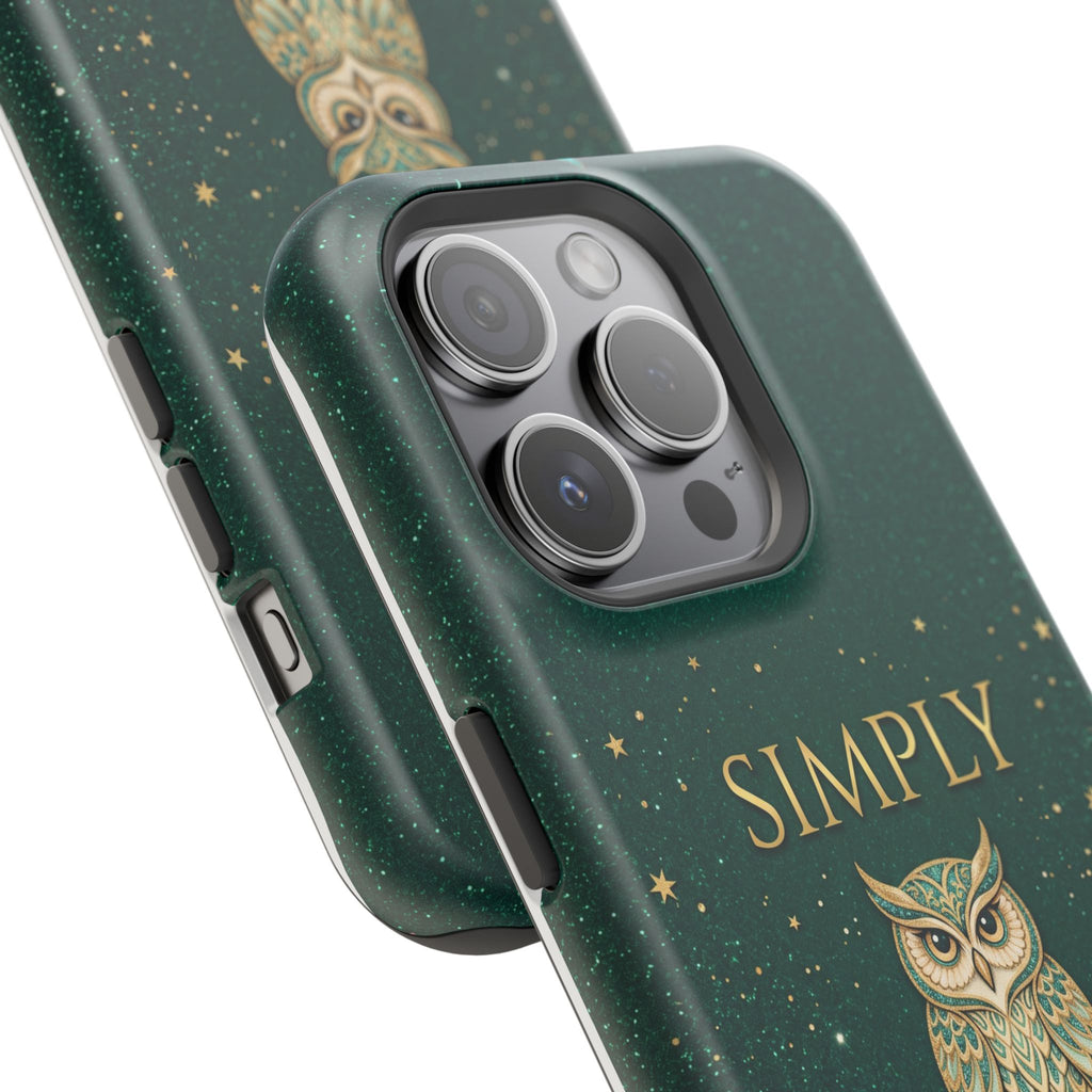 Simply The Best Wise Owl Phone Case — Wireless Charging Cover