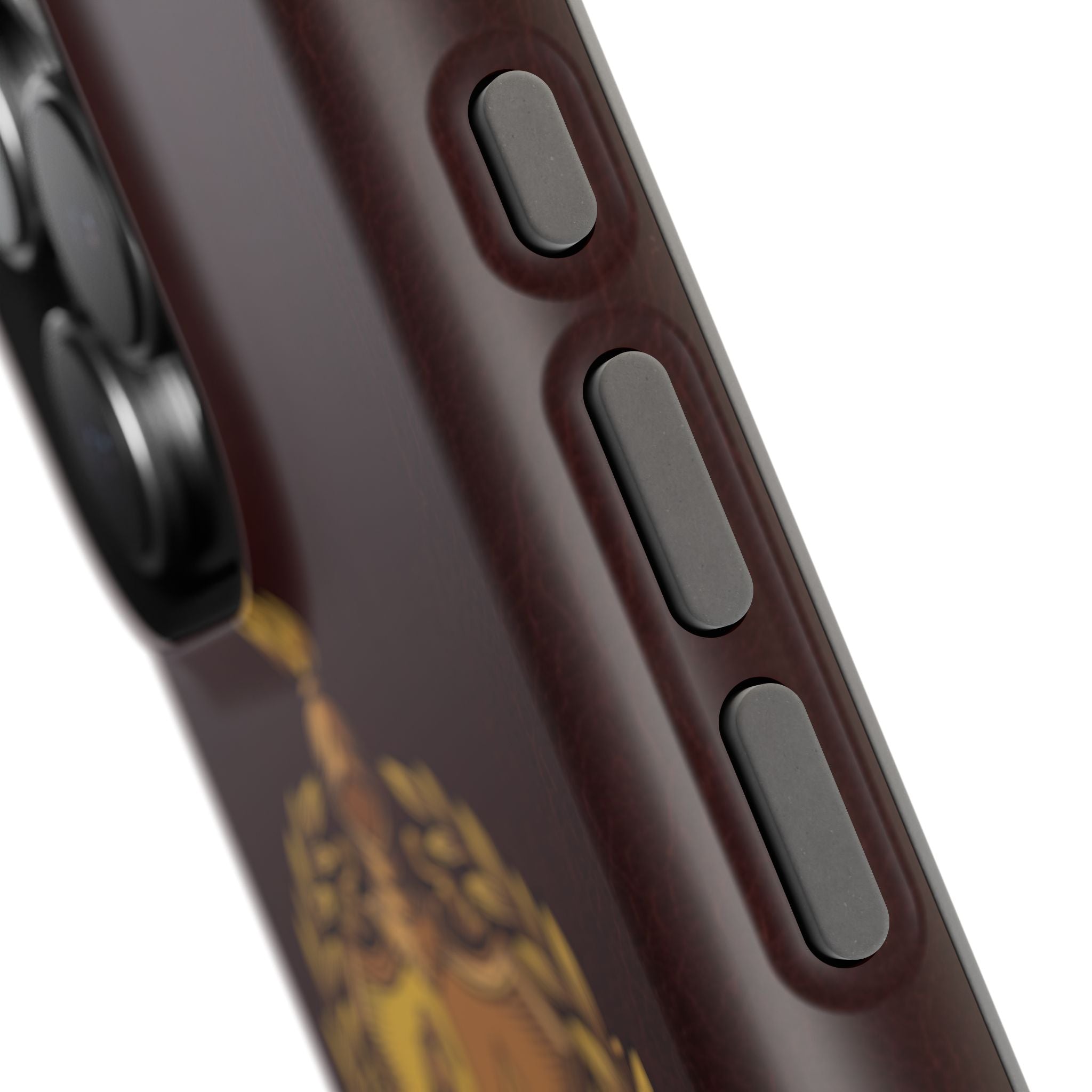 Plumber Crest Phone Case — Heraldic Shield Wireless Charging Cover