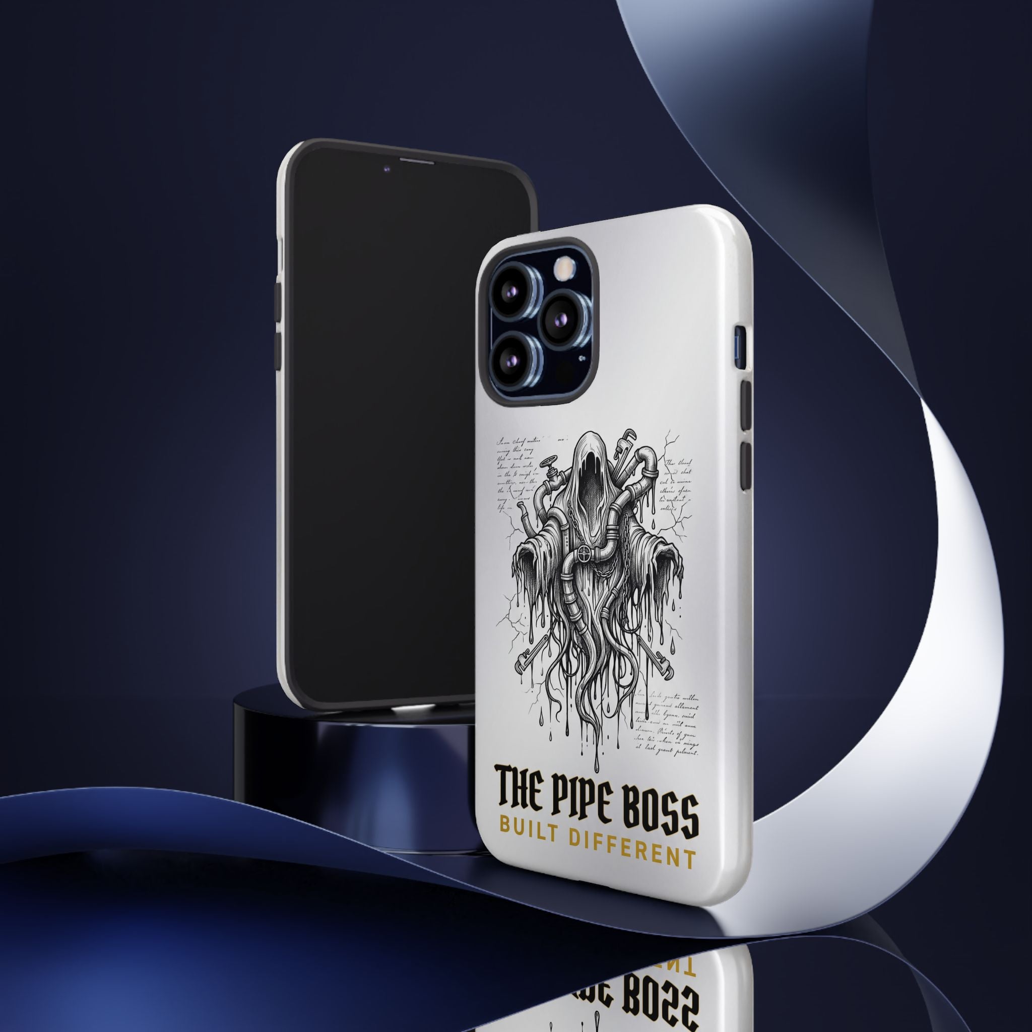 The Pipe Boss Gothic Plumber Phone Case - Samsung & iPhone Series