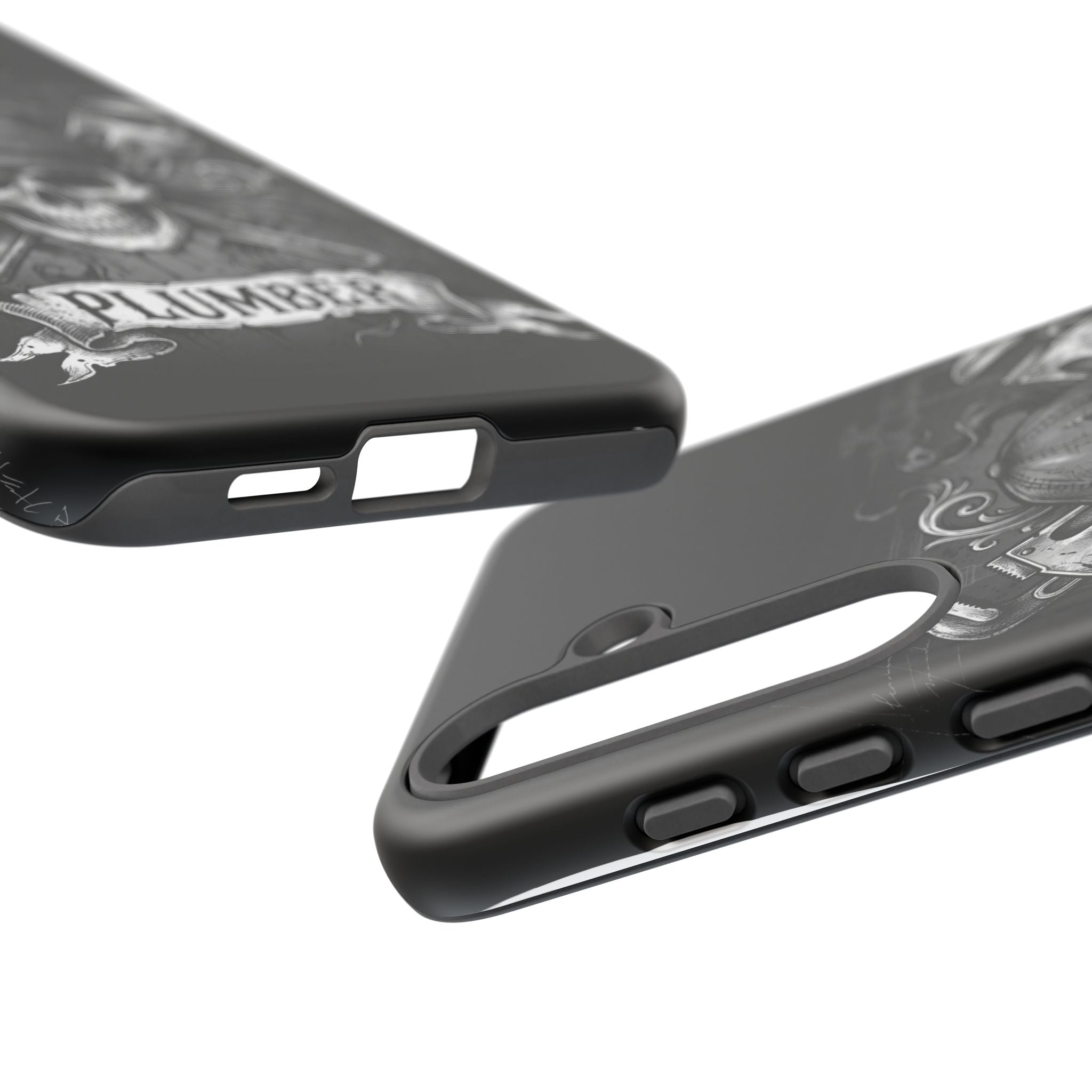 Gothic Skull Plumber Phone Case - Samsung & iPhone Series