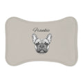 Personalized French Bulldog Name Tag | Custom Engraved Bone Pet Tag | Frenchie Dog Mom Gift