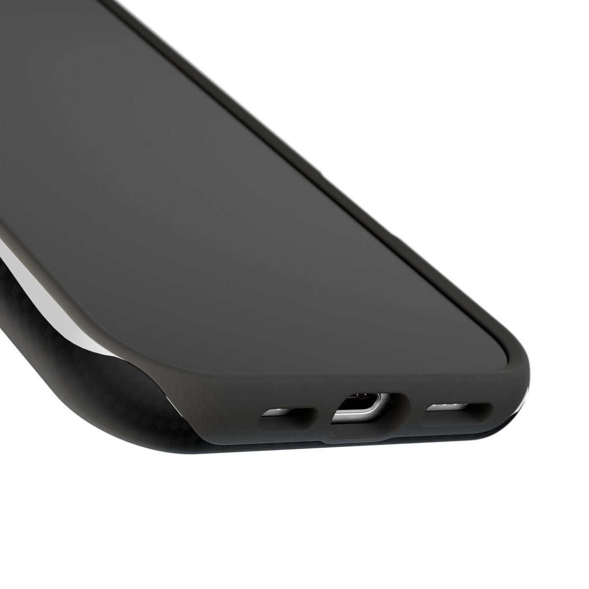 Gold Paramedic Badge Black Phone Case — Magnetic Wireless Charging Cover