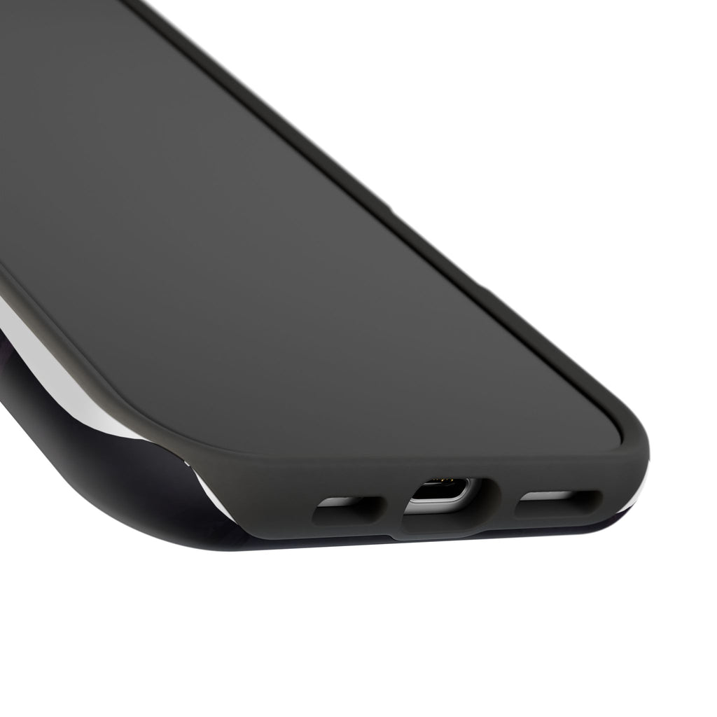 Personalized Dachshund Rooftop Sunset Phone Case — Wireless Charging Cover