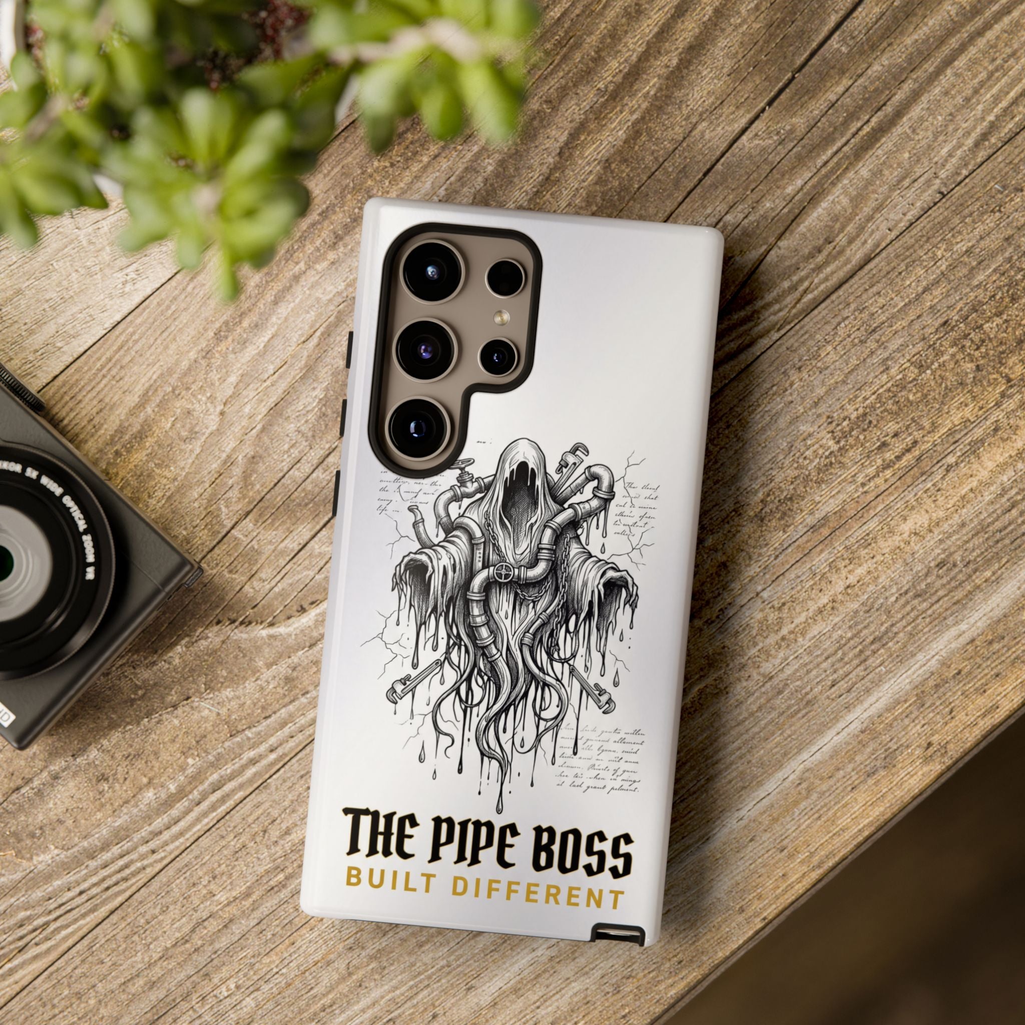 The Pipe Boss Gothic Plumber Phone Case - Samsung & iPhone Series