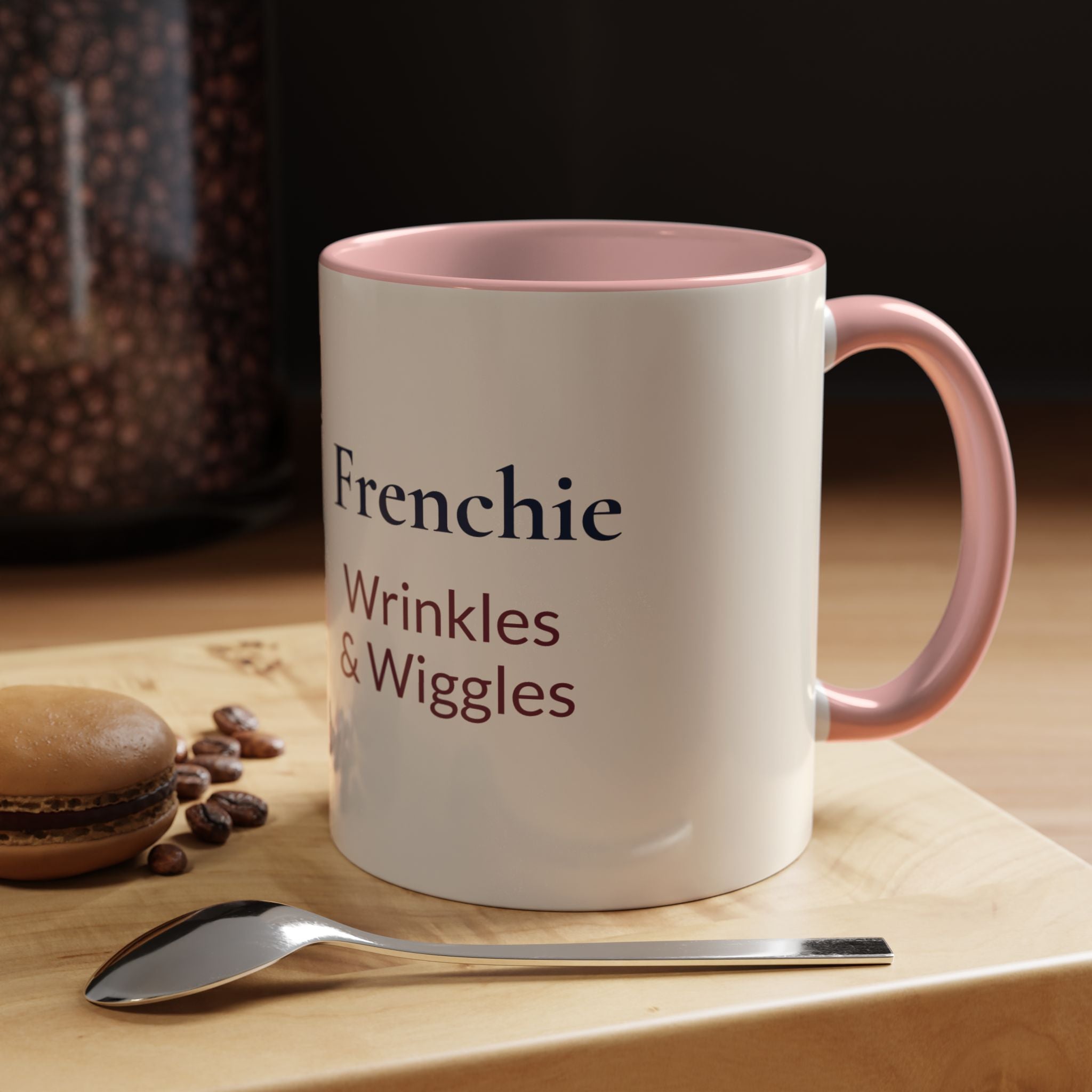 Personalized Frenchie Mug – Custom Name Coffee Mug – French Bulldog Lover Gift