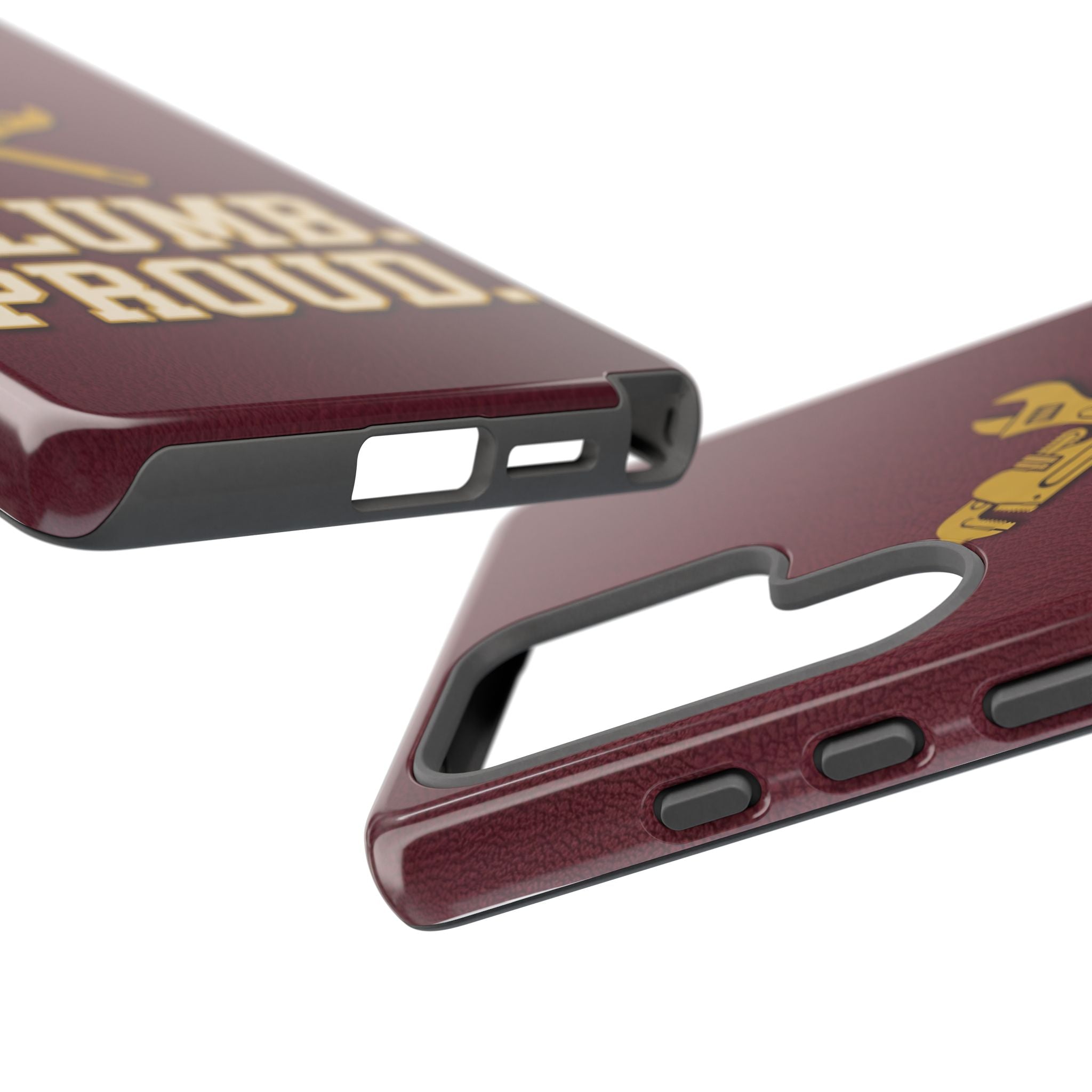 Plumb. Proud. Varsity Print Phone Case - Samsung & iPhone Series