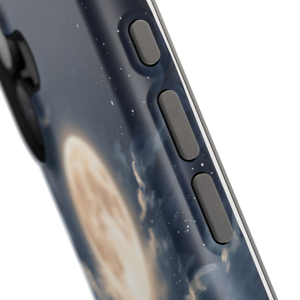 Personalized Dachshund Moonlight Phone Case — Wireless Charging Cover