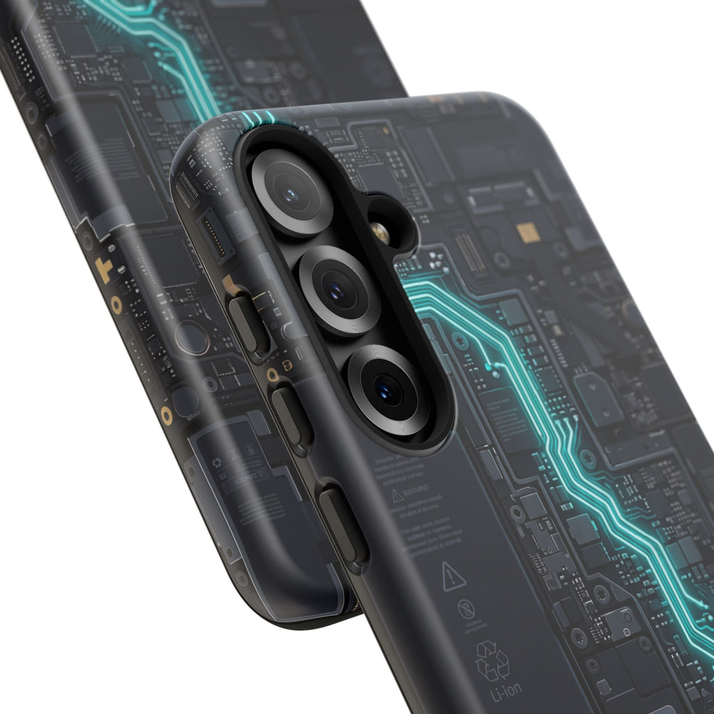 Electrician Cyan Circuit Phone Case - Samsung & iPhone Series