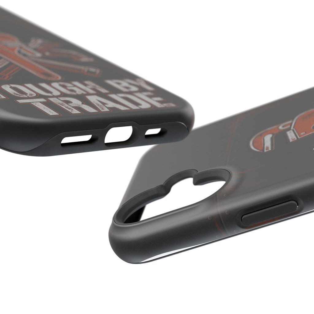 Tough By Trade Phone Case — Crossed Wrenches Wireless Charging Cover