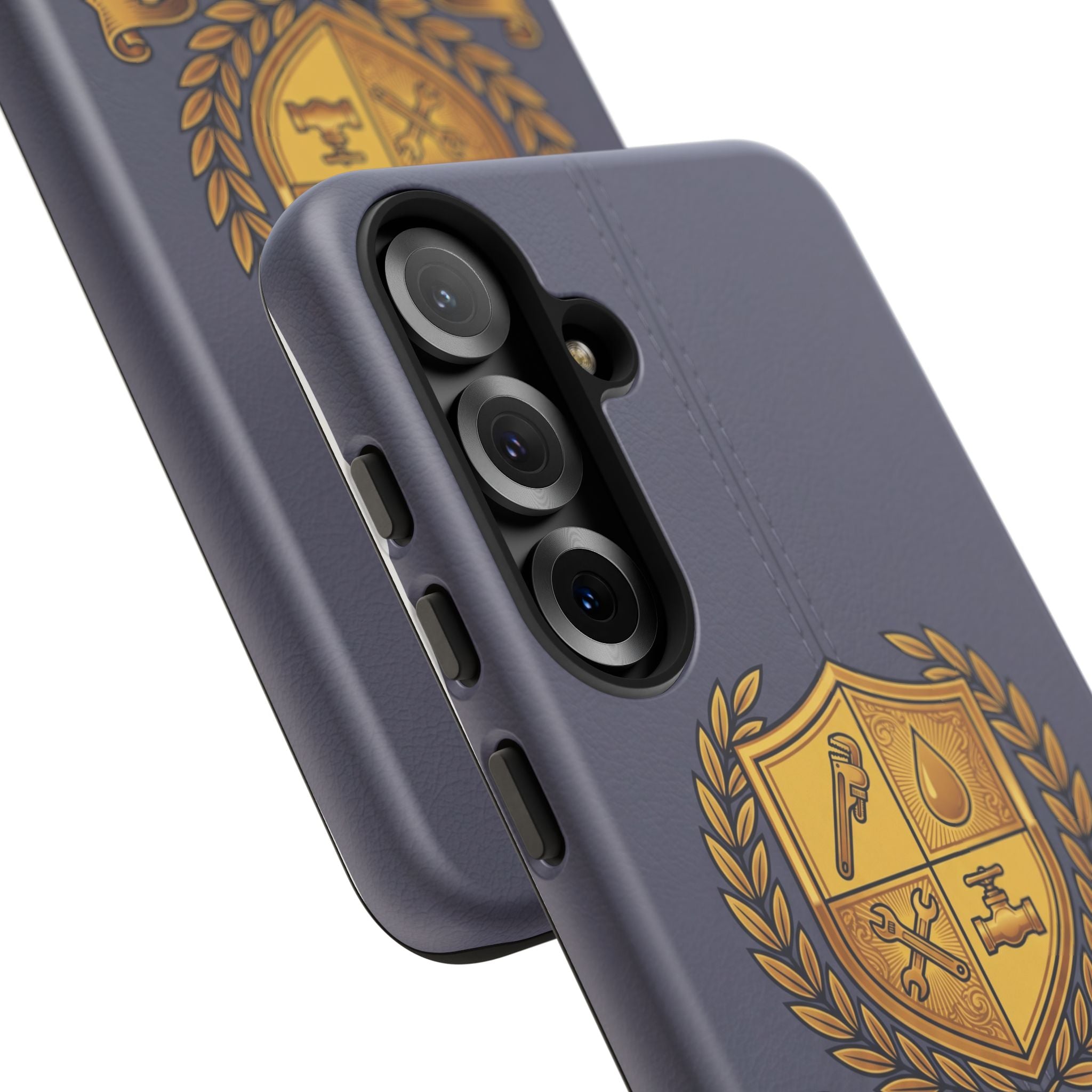 Master Plumber Slate Crest Phone Case - Samsung & iPhone Series