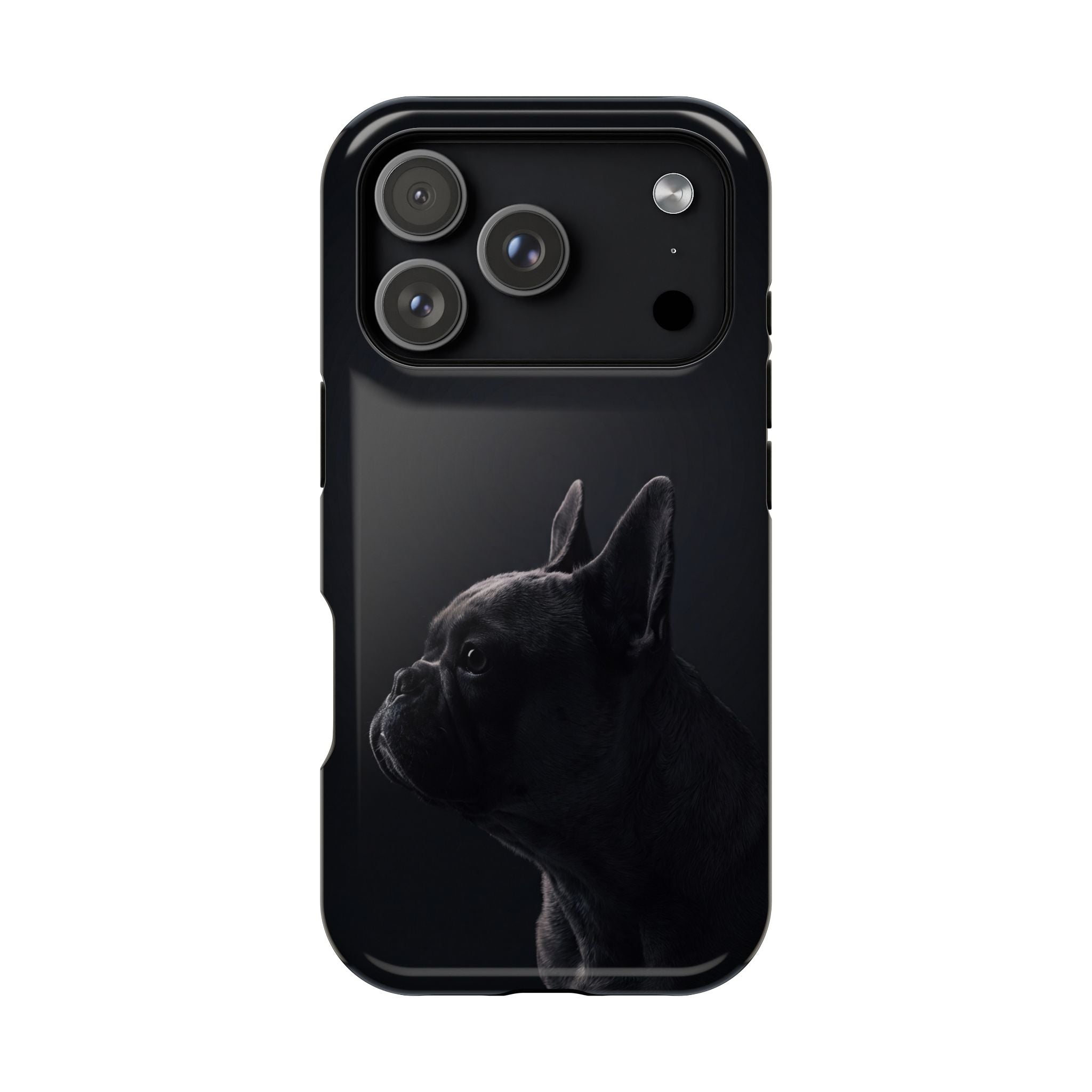 French Bulldog Phone Case — Impact-Resistant Wireless Charging Cover