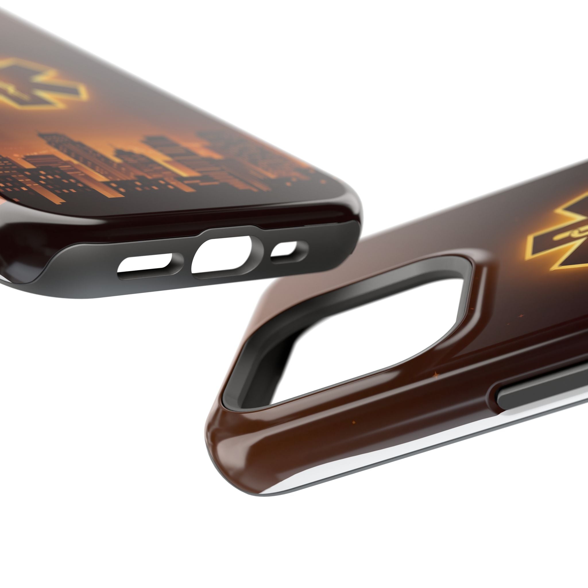 Paramedic/EMT Skyline Phone Case — Magnetic Wireless Charging Cover