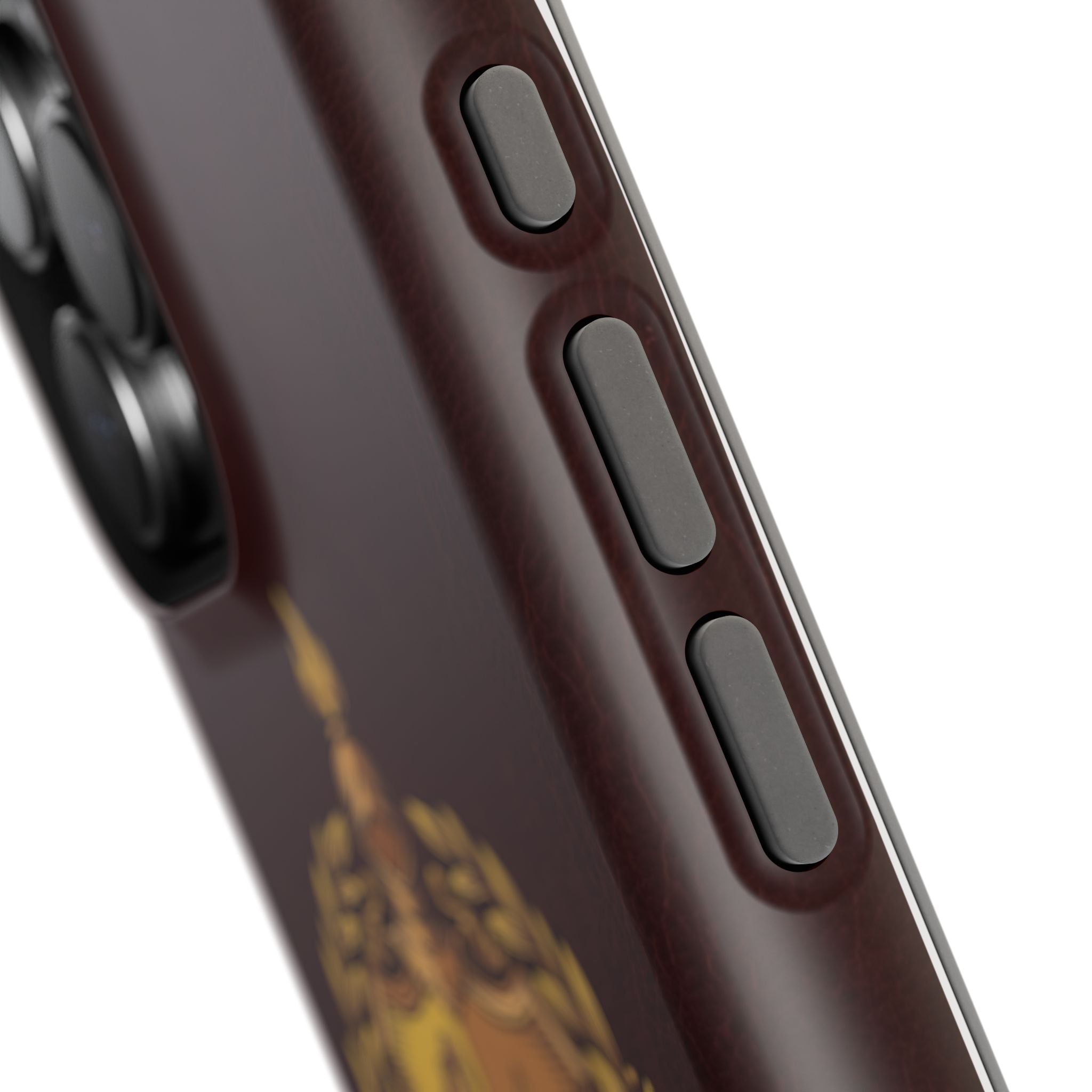Plumber Crest Phone Case — Heraldic Shield Wireless Charging Cover