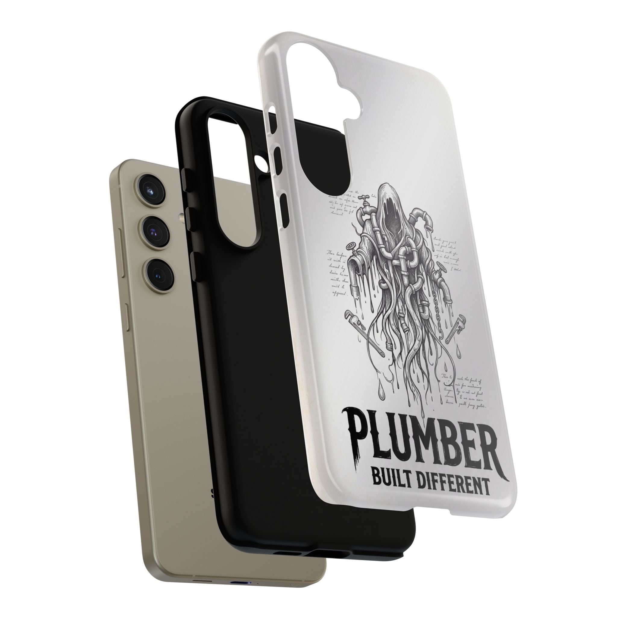 Gothic Pipe Wraith Plumber Phone Case - Samsung & iPhone Series