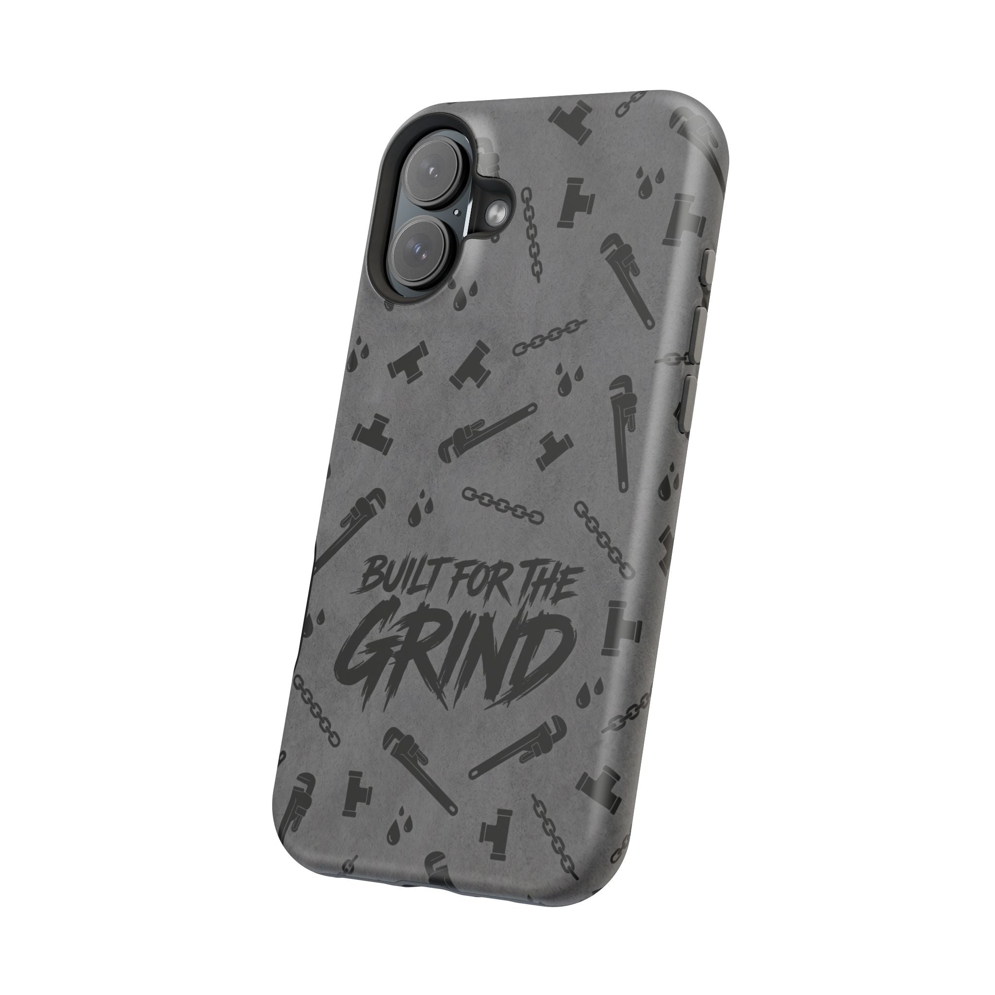 Built for the Grind Phone Case — Plumber Tools Wireless Charging Cover