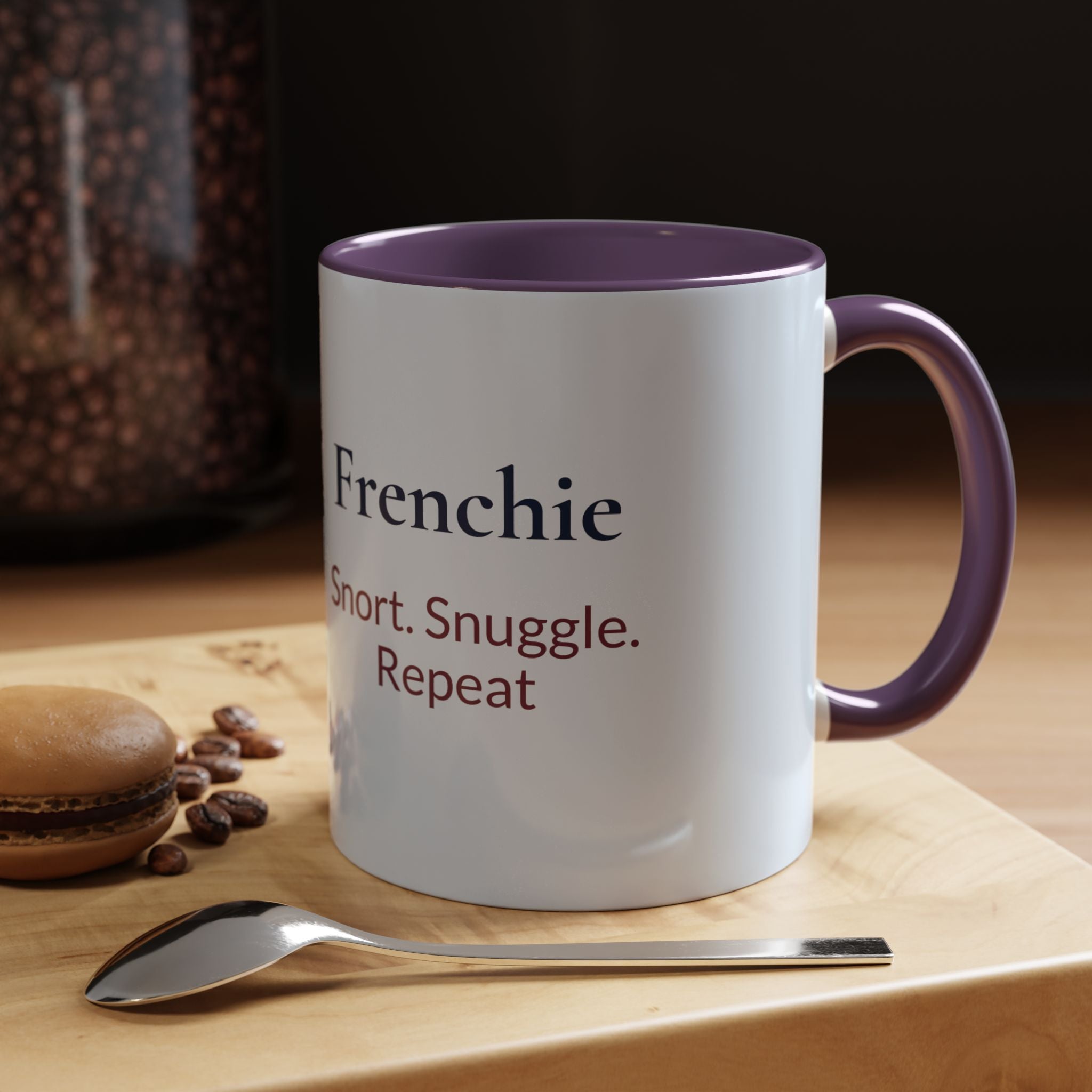 Personalized Frenchie Mug | Custom Name Mug | French Bulldog Gift | Frenchie Lover Coffee Cup