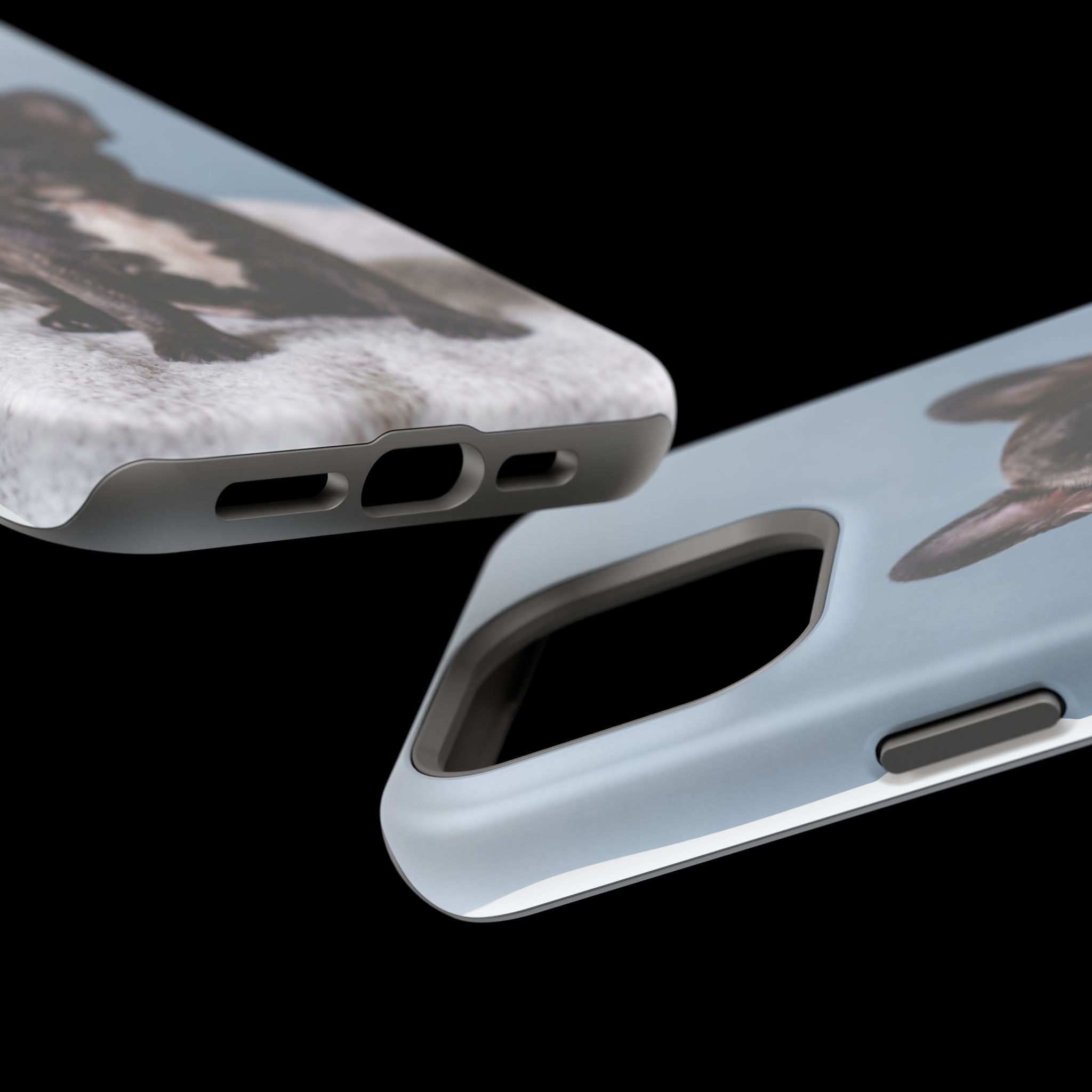French Bulldog Puppy Phone Case — Impact-Resistant Wireless Charging Cover