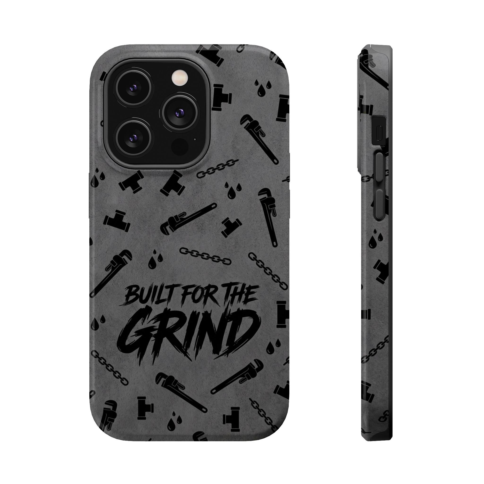 Built for the Grind Phone Case — Plumber Tools Wireless Charging Cover