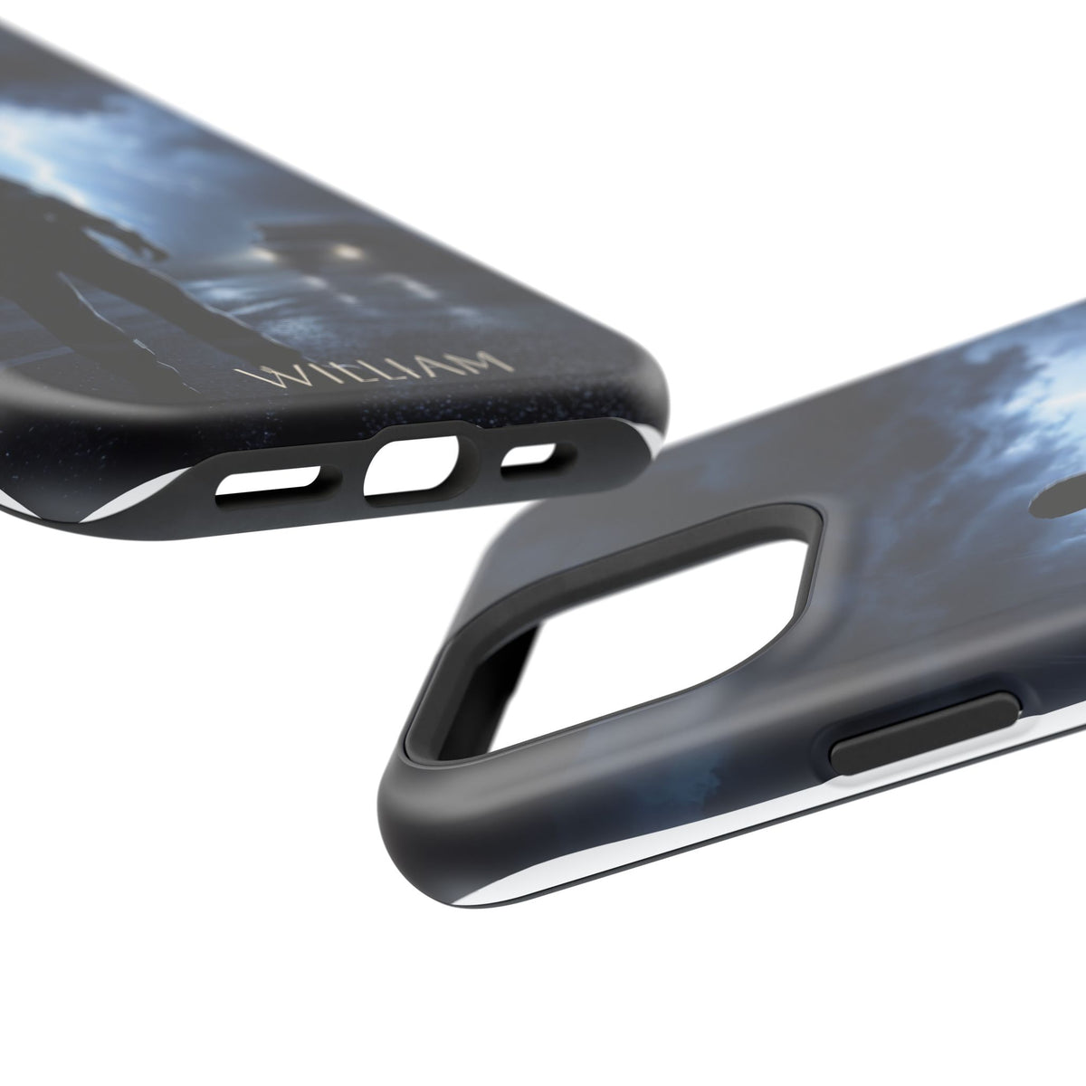 Personalized Lightning Storm EMS Phone Case — Wireless Charging Cover