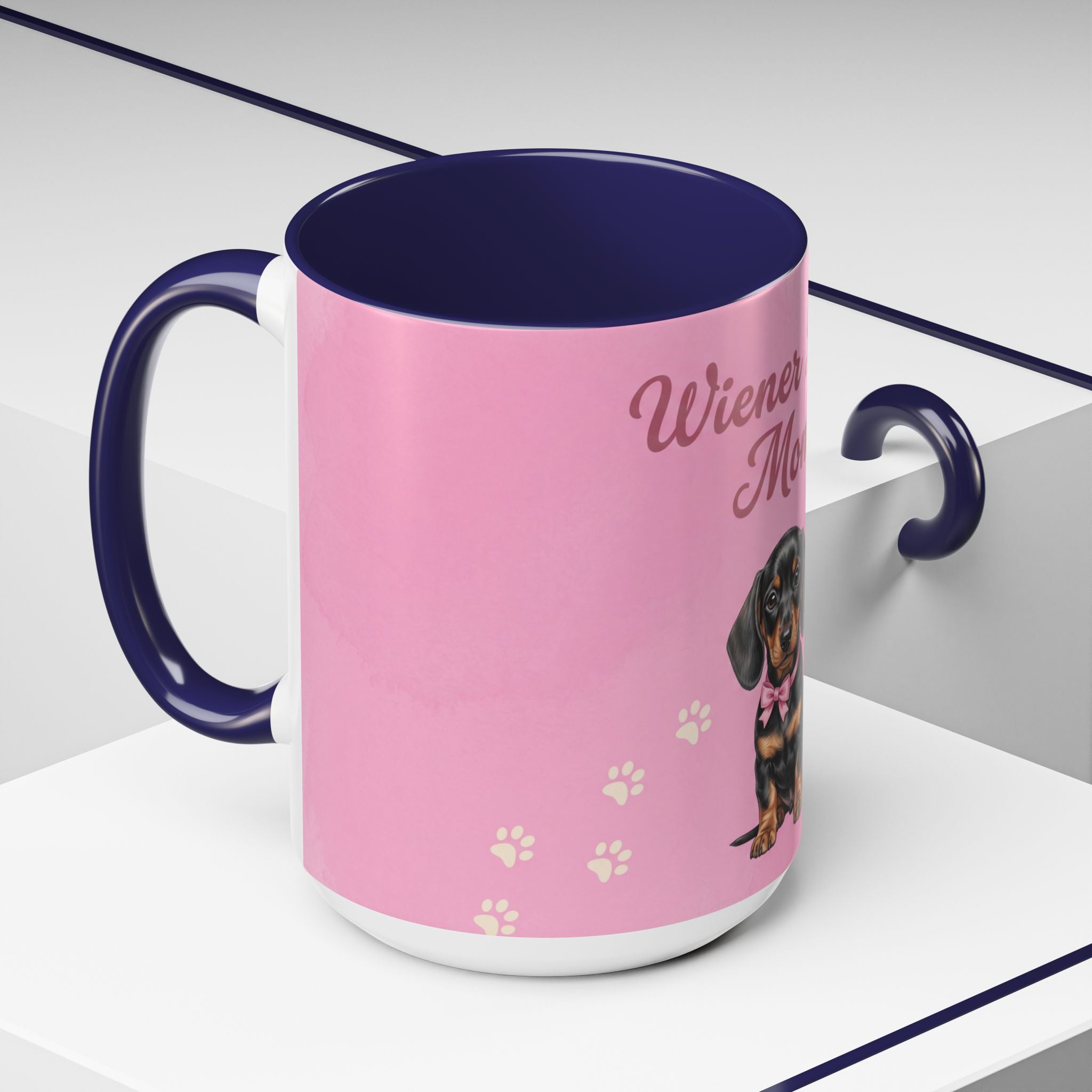Wiener Dog Mom Mug | Cute Dachshund Mom Coffee Mug | Gift for Dog Moms