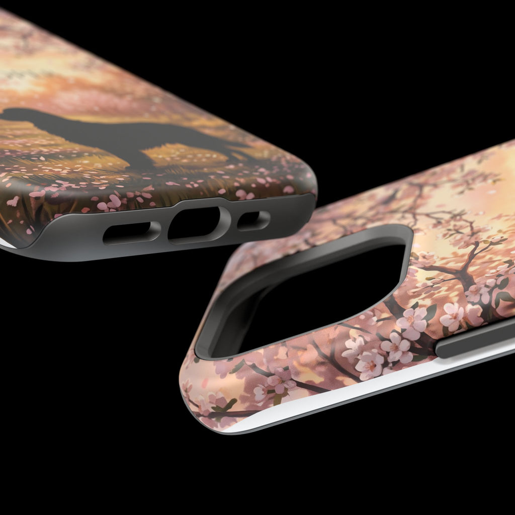 Personalized Golden Retriever Autumn Forest Phone Case — Wireless Charging Cover