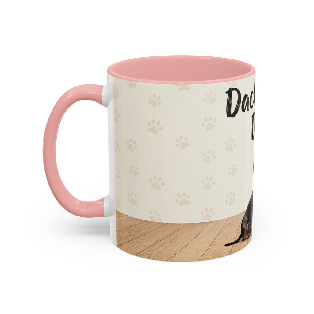 Dachshund Dad Mug | Cute Dog Dad Coffee Mug | Wiener Dog Gift for Dachshund Lovers