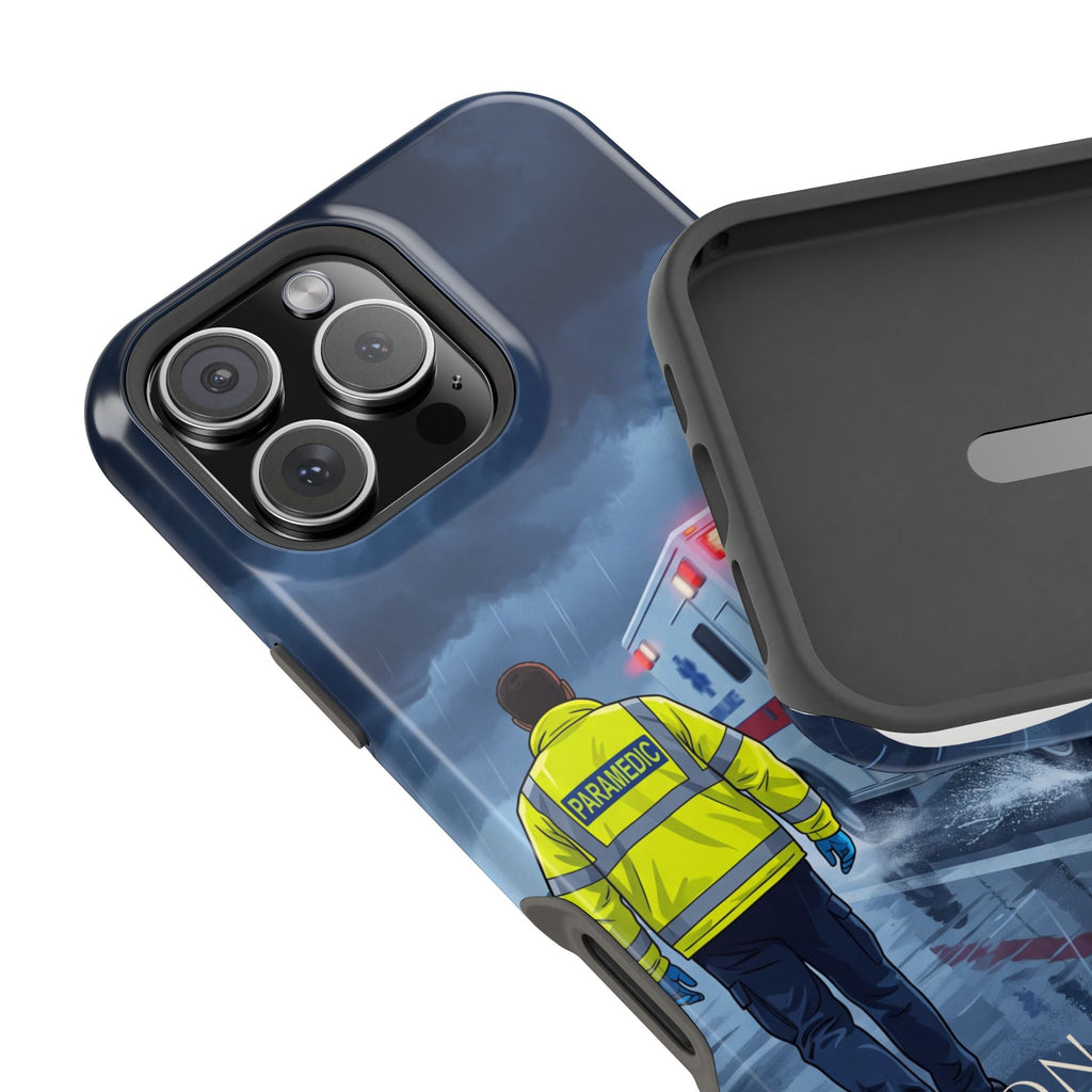 Personalized EMS Storm Phone Case — Wireless Charging Cover