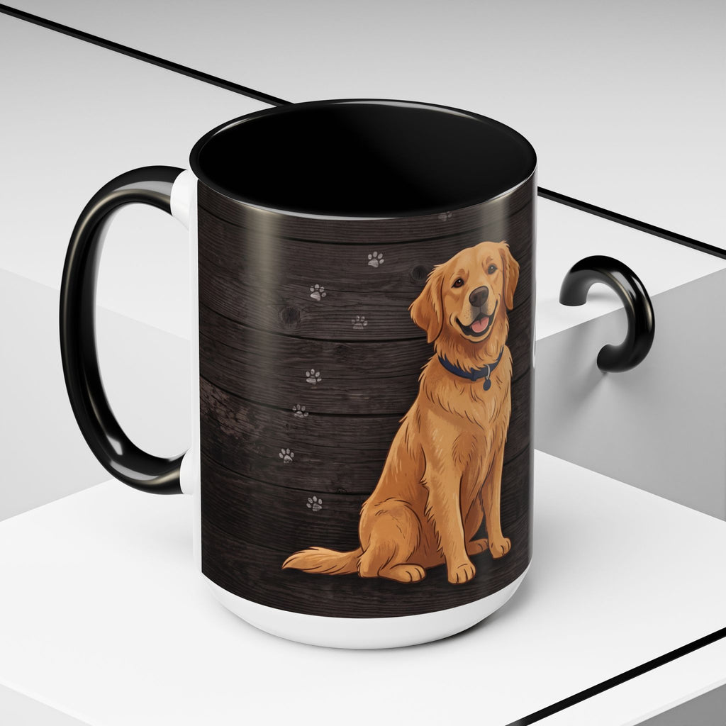Proud Golden Dad Mug | Golden Retriever Lover Gift | Dog Dad Coffee Mug