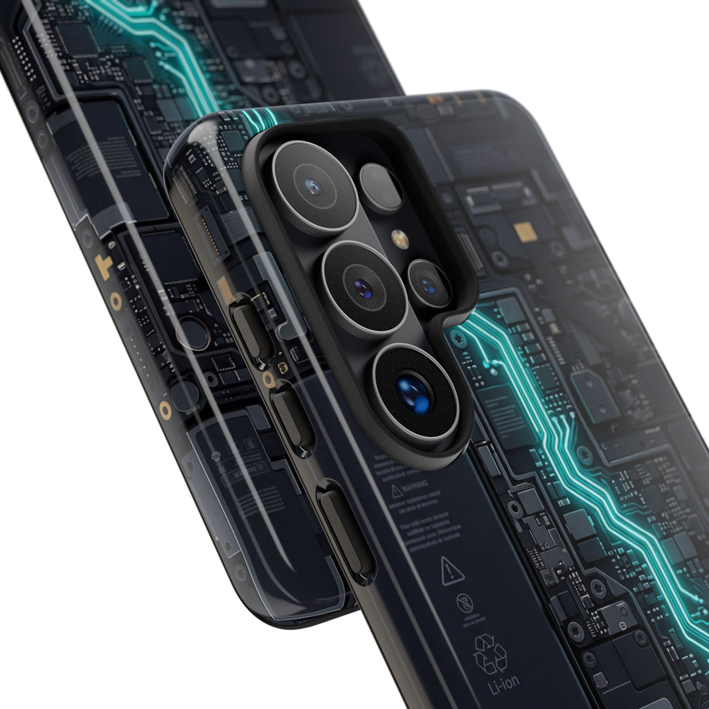 Electrician Cyan Circuit Phone Case - Samsung & iPhone Series