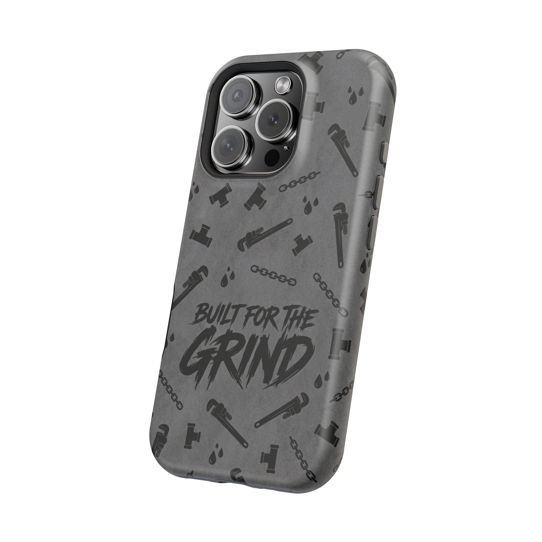 Built for the Grind Phone Case — Plumber Tools Wireless Charging Cover