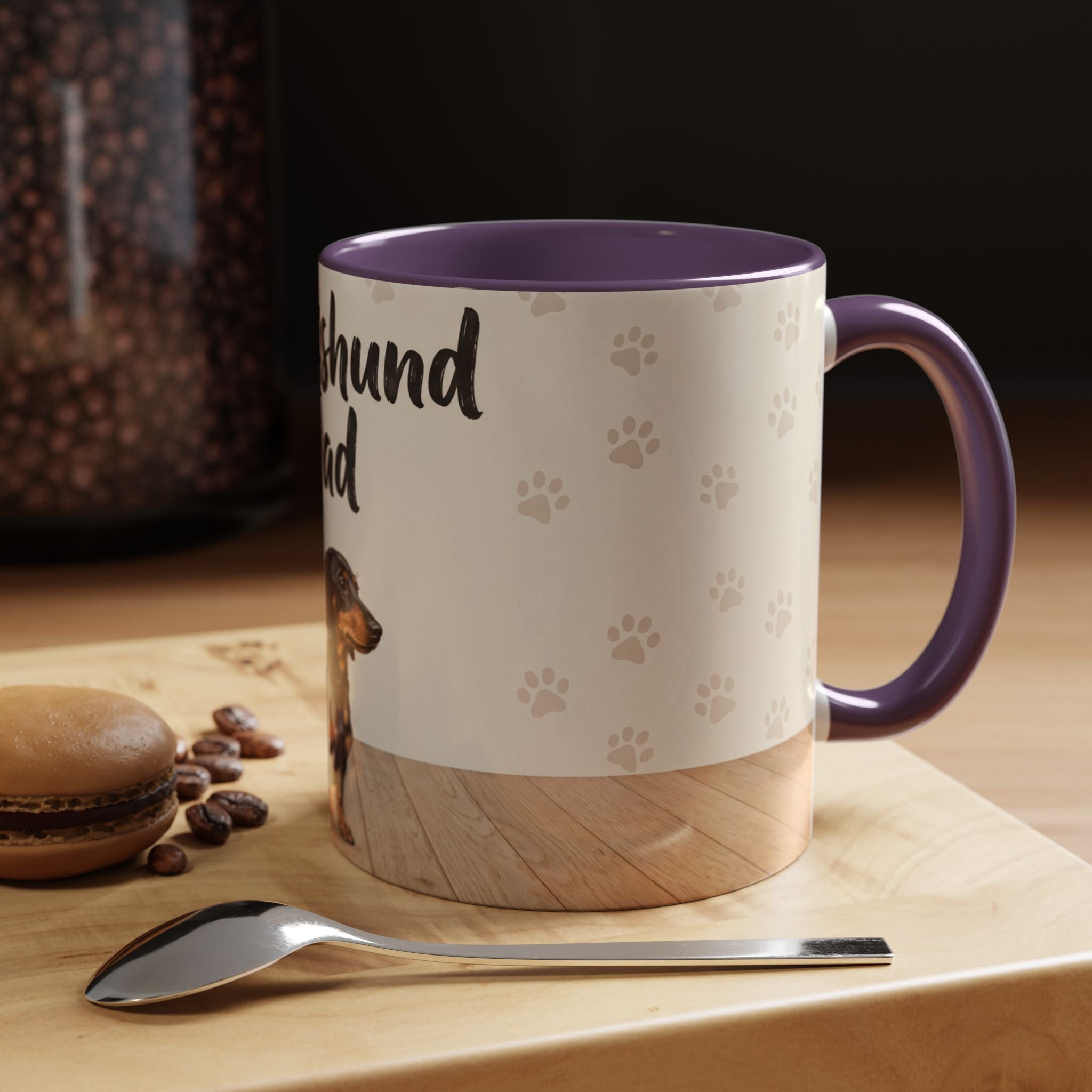 Dachshund Dad Mug | Cute Dog Dad Coffee Mug | Wiener Dog Gift for Dachshund Lovers