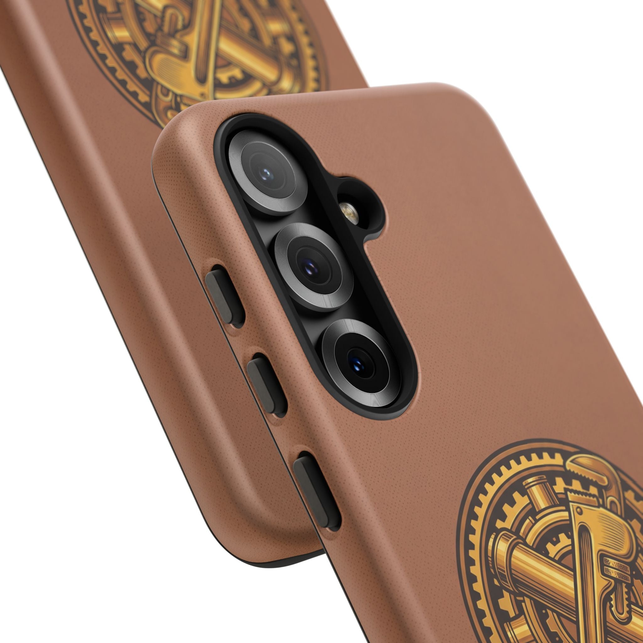 Plumber Born to Build Leather Phone Case - Samsung & iPhone Series