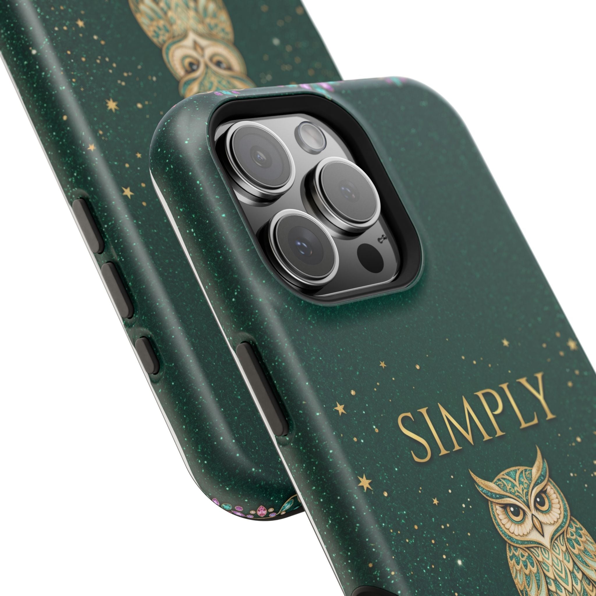 Simply The Best Wise Owl Phone Case — Wireless Charging Cover