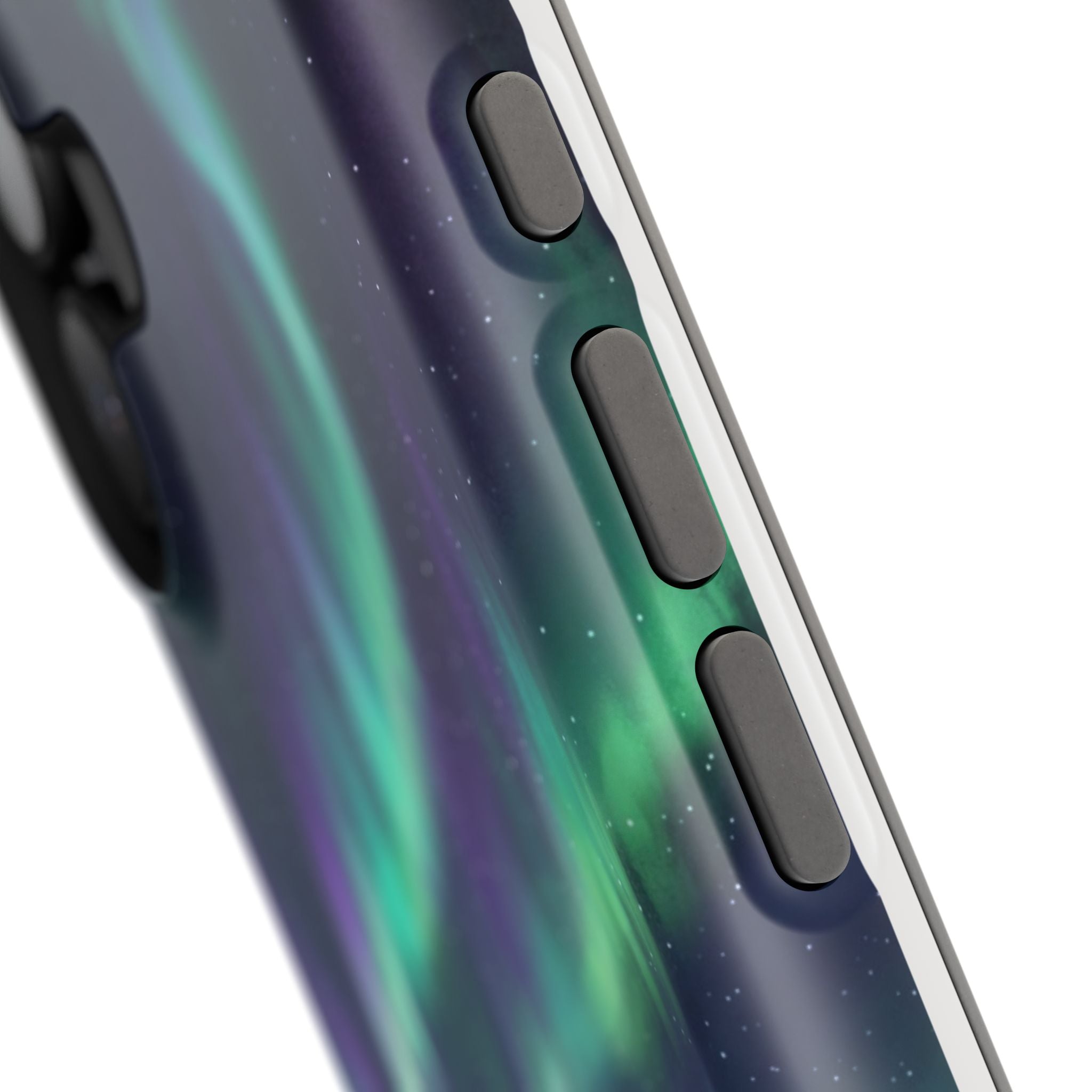 Personalized Dachshund Northern Lights Phone Case — Wireless Charging Cover