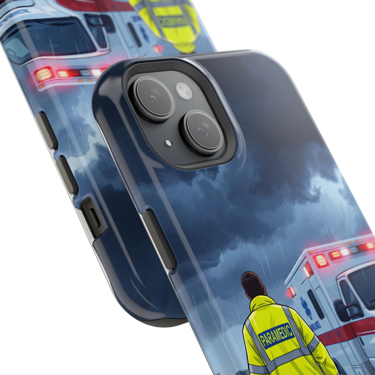 Personalized EMS Storm Phone Case — Wireless Charging Cover
