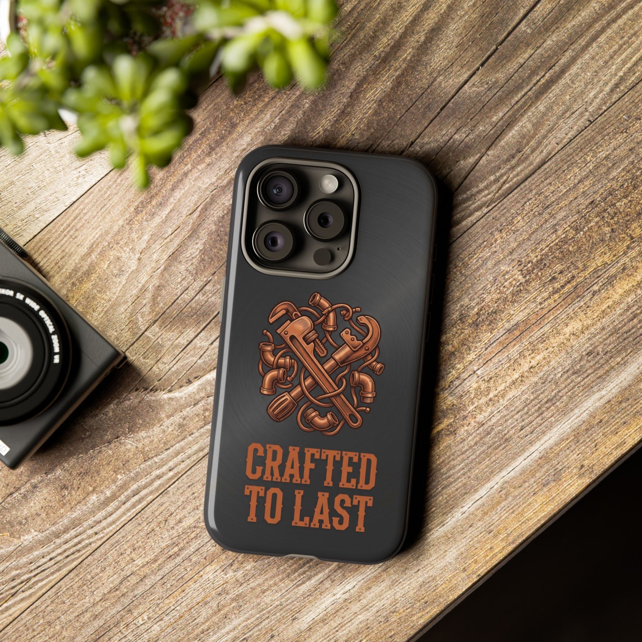 Crafted to Last Industrial Plumber Phone Case - Samsung & iPhone Series