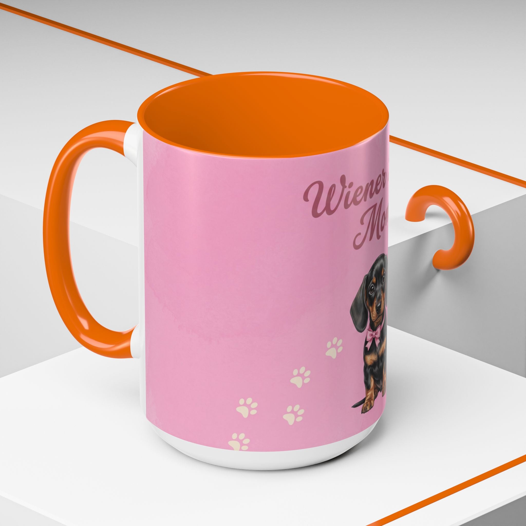 Wiener Dog Mom Mug | Cute Dachshund Mom Coffee Mug | Gift for Dog Moms