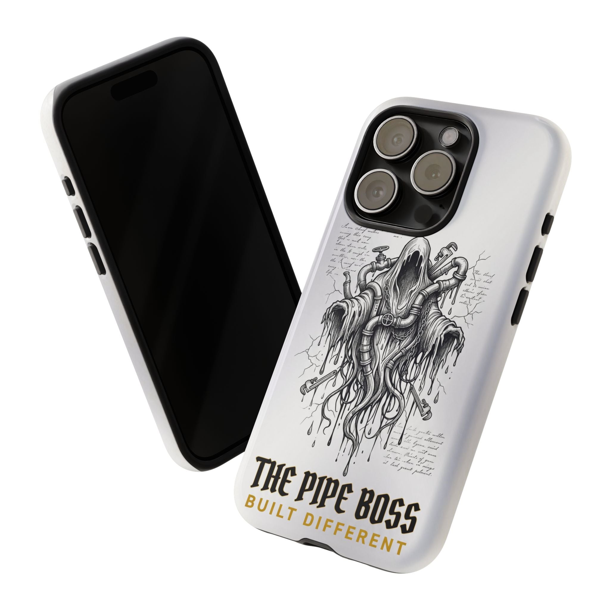 The Pipe Boss Gothic Plumber Phone Case - Samsung & iPhone Series
