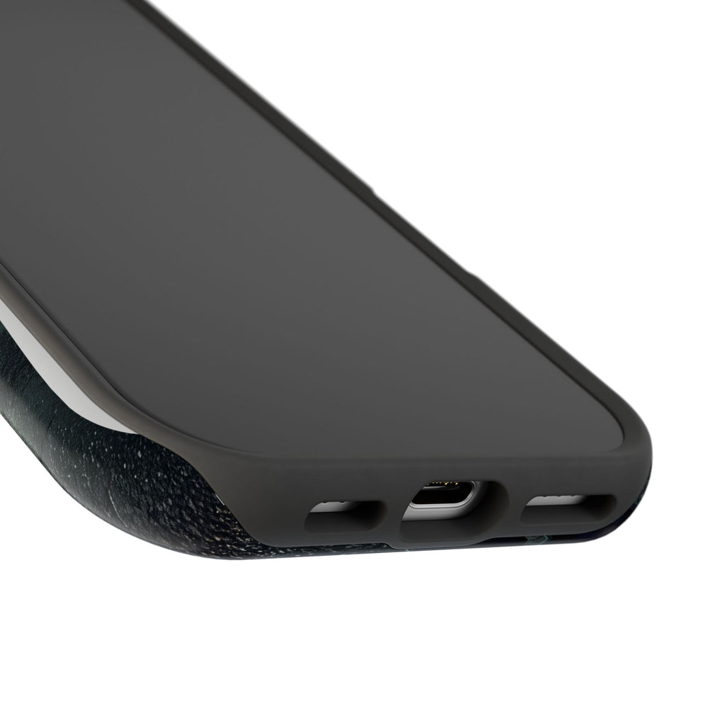 Paramedic Green Storm Phone Case — Magnetic Wireless Charging Cover