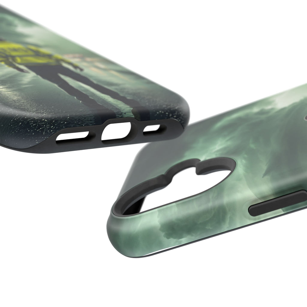 EMS Green Storm Phone Case — Magnetic Wireless Charging Cover