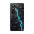Electrician Cyan Circuit Phone Case - Samsung & iPhone Series