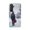 Paramedic/EMT Winter Phone Case — Magnetic Wireless Charging Cover