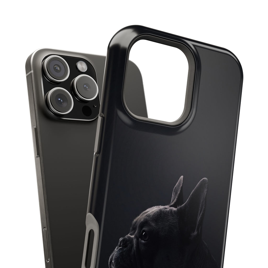 French Bulldog Phone Case — Impact-Resistant Wireless Charging Cover