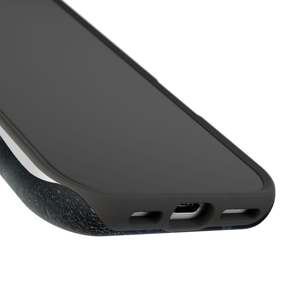 Paramedic Green Storm Phone Case — Magnetic Wireless Charging Cover