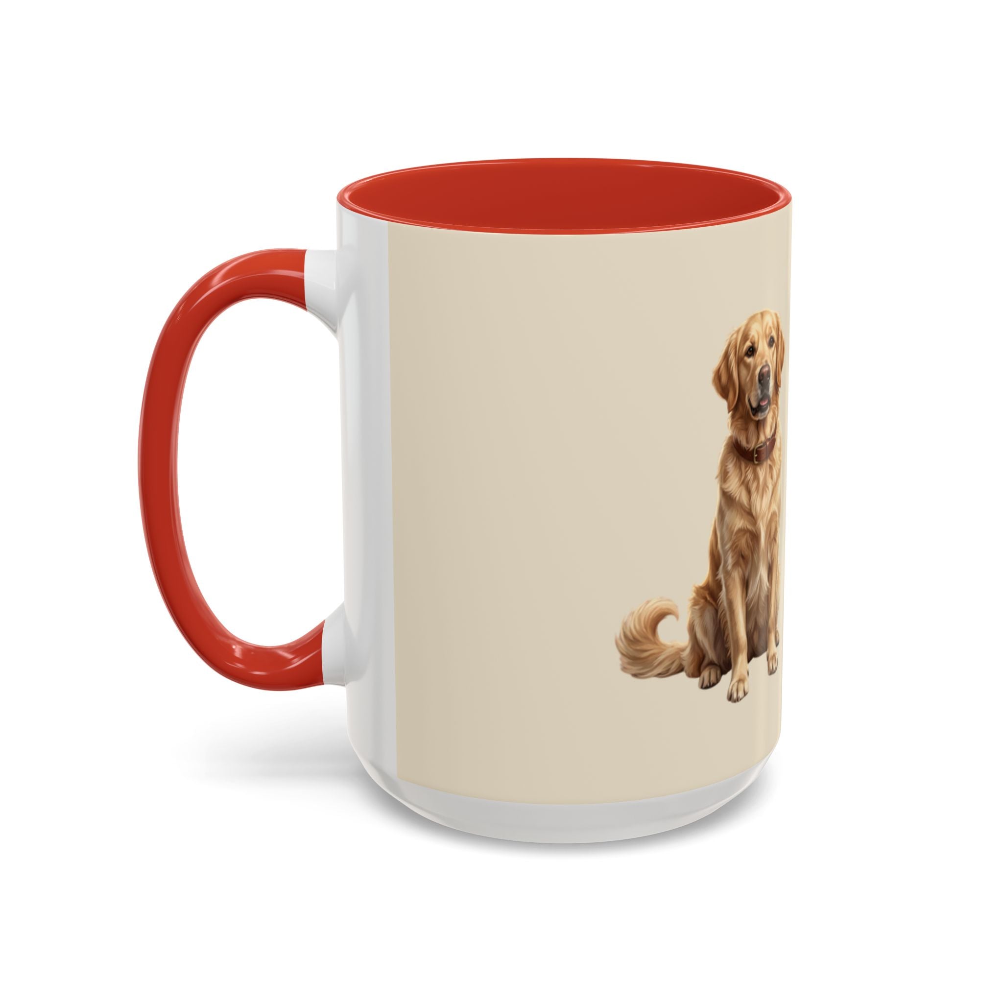 Personalized Golden Retriever Mug | Custom Name & Message Dog Mom Dad Coffee Mug