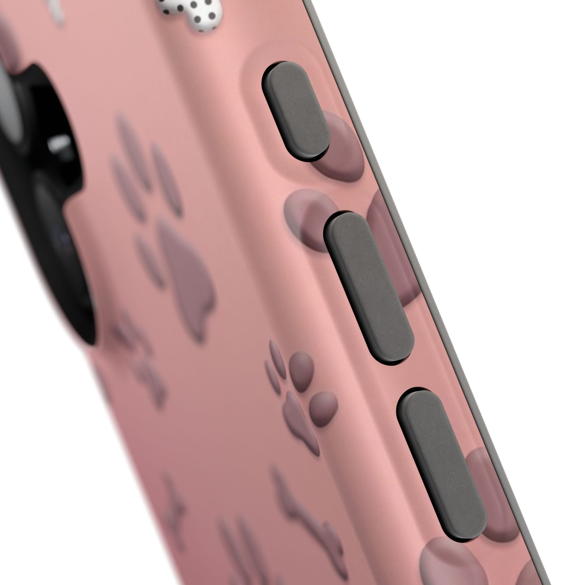 Paws & Bones Phone Case — Impact-Resistant Wireless Charging Cover
